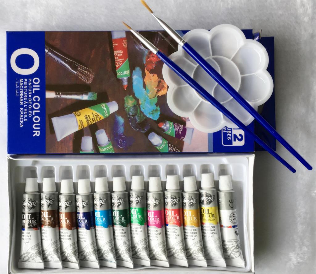 12 Pack Oil Paint - stilyo