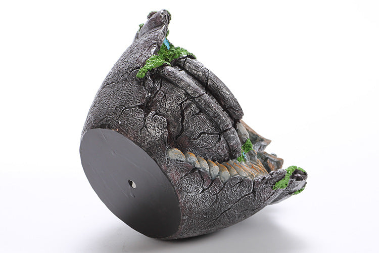 Planter Flower Plant Pots Fairy Garden Pot with Sweet House - stilyo