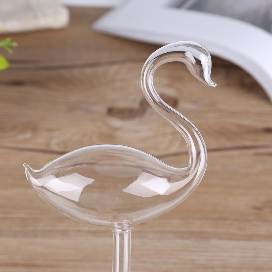 Swan Clear Glass Water Feeder - stilyo