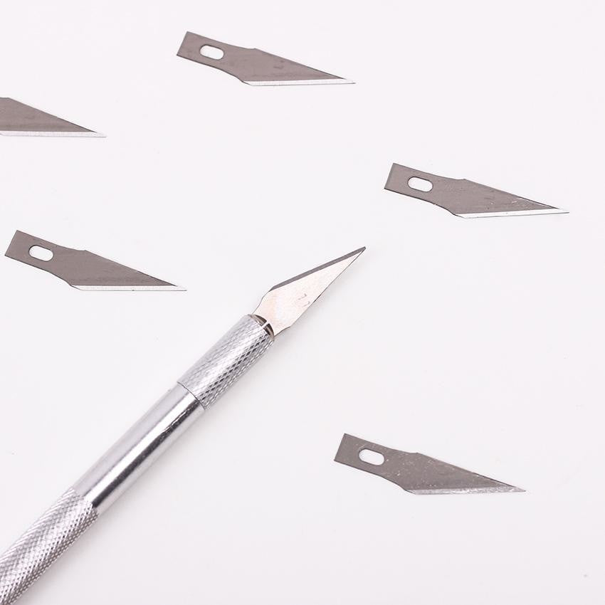 1 Set Metal Blade Pen-like Engraving Knife - stilyo