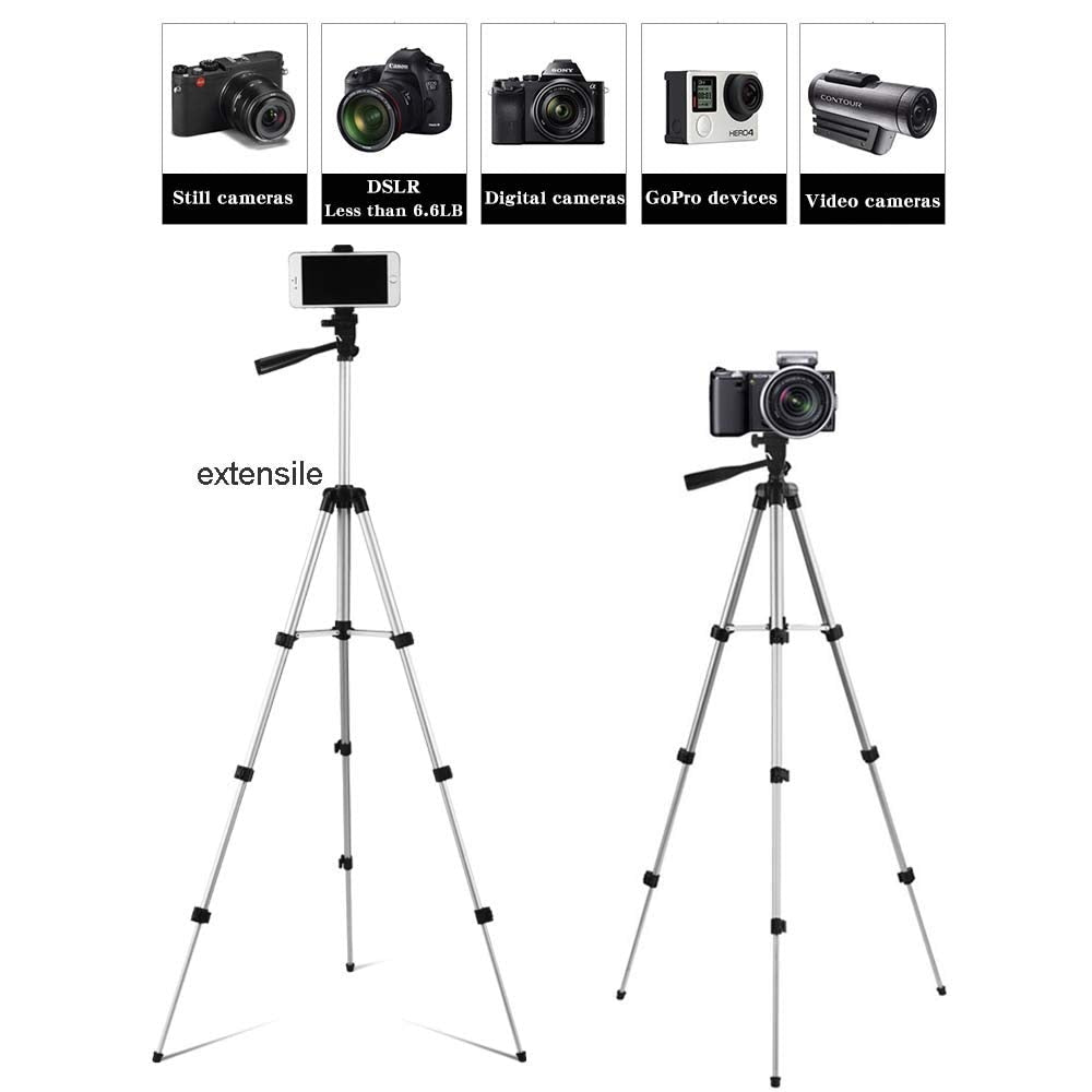 Lightweight Travel Tripod - Phone and Camera - stilyo