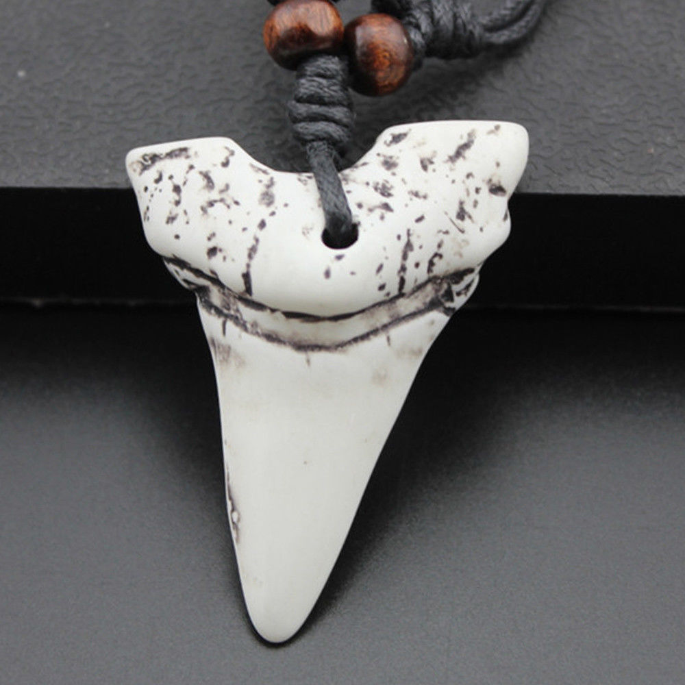 Authentic White Shark Tooth Necklace - stilyo