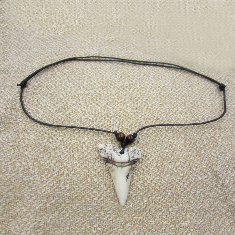 Authentic White Shark Tooth Necklace - stilyo