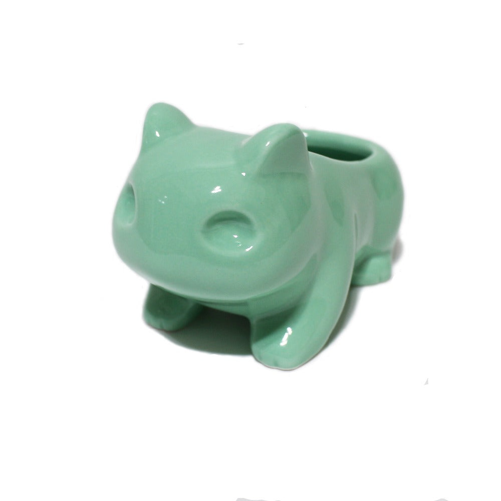 Cute Ceramic Bulbasaur Planter Flowerpot - stilyo