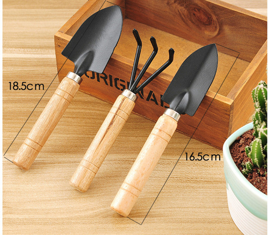 Mini garden plant steel tool set: Shovel Spade Knife - stilyo