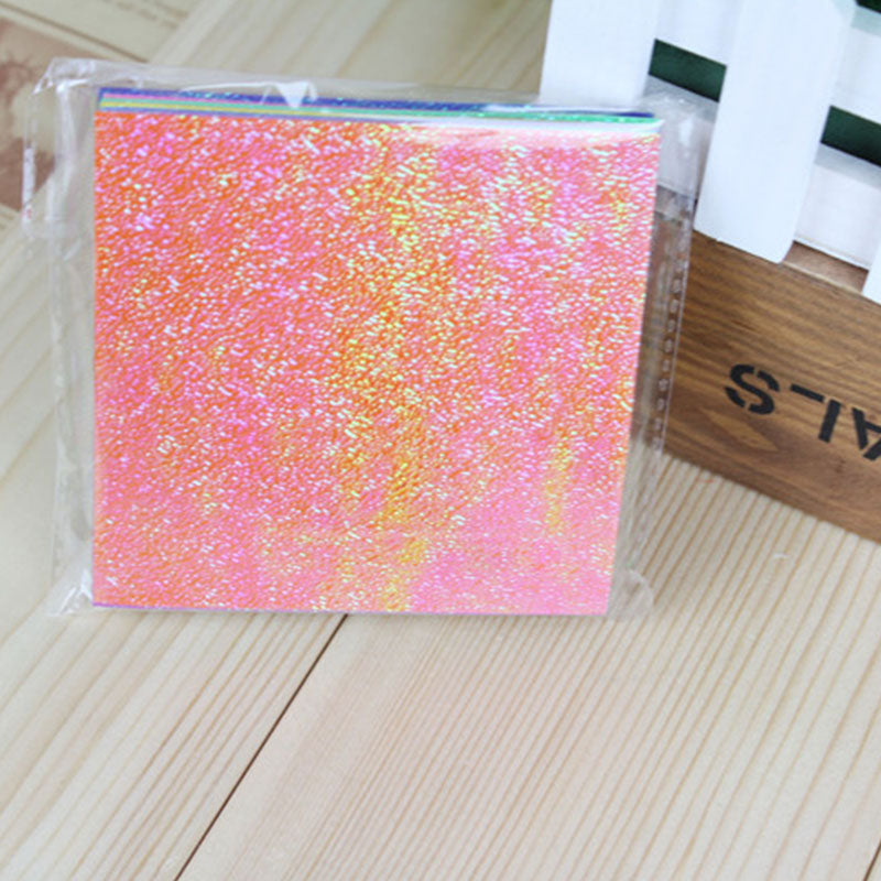 Square Shining Origami Paper (Single Sided) - 50 Pieces - stilyo