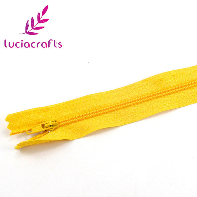 Colorful Nylon Coil Zippers - 20Cm Long - stilyo