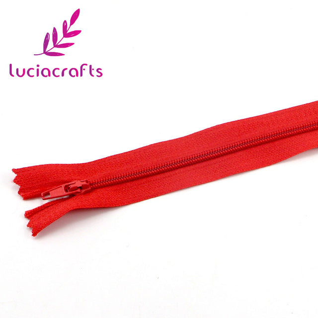 Colorful Nylon Coil Zippers - 20Cm Long - stilyo