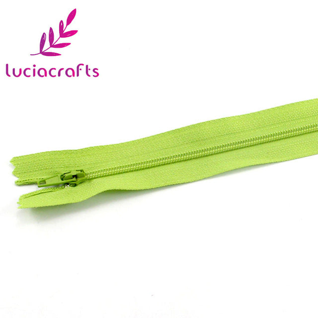 Colorful Nylon Coil Zippers - 20Cm Long - stilyo