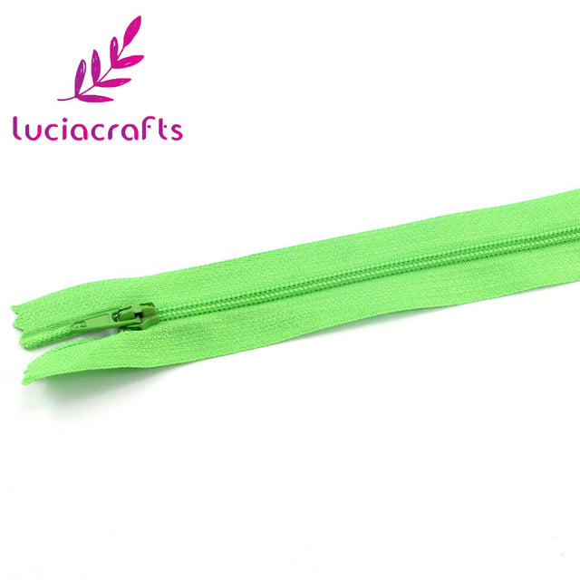 Colorful Nylon Coil Zippers - 20Cm Long - stilyo