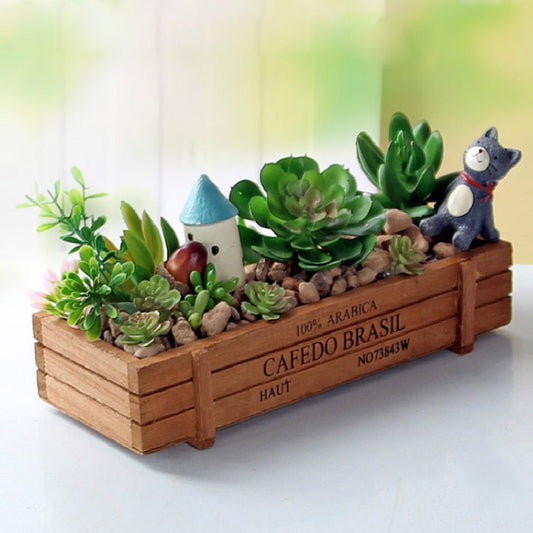 Wooden Plant Seeds Box - stilyo