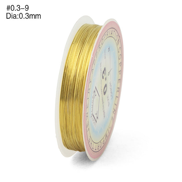 Multi-color Copper Wire - 0.3MM 20M/Roll - stilyo