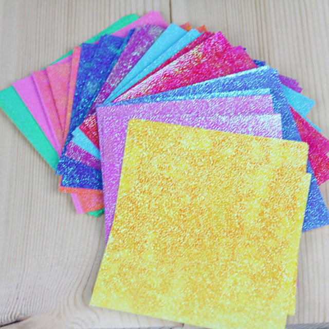 Glitter Origami Papers- One Sided - stilyo