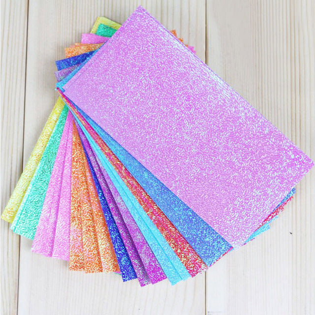 Glitter Origami Papers- One Sided - stilyo