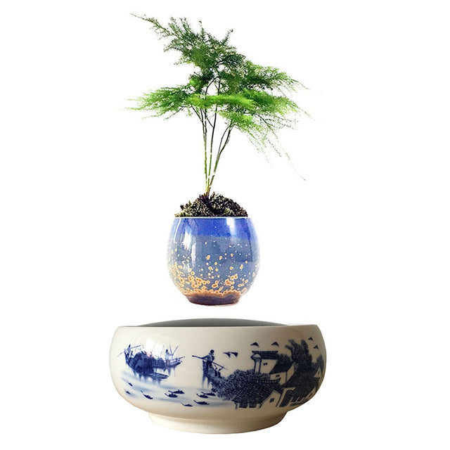 Levitating Air-Floating Bonsai Pot - stilyo