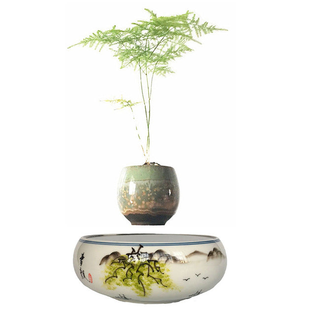 Levitating Air-Floating Bonsai Pot - stilyo