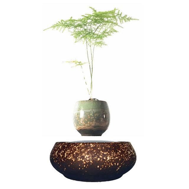 Supernova Base Levitating Air-Floating Bonsai Pot - stilyo