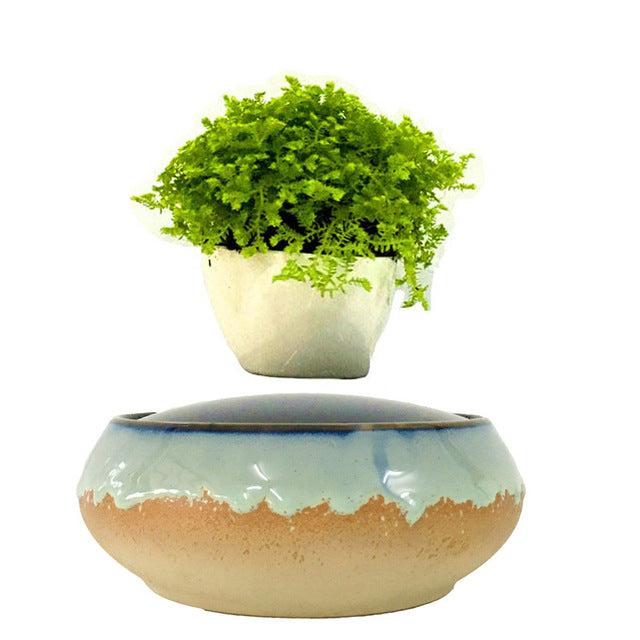 Seaside Base Levitating Air-Floating Bonsai Pot - stilyo