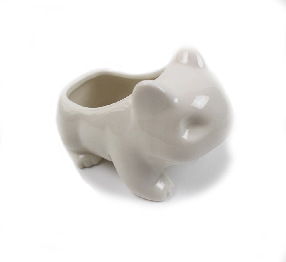 Cute Ceramic Bulbasaur Planter Flowerpot - stilyo