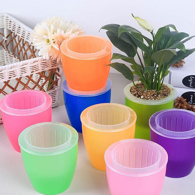 small plastic plant pots Self Watering Planters – Stilyo Store