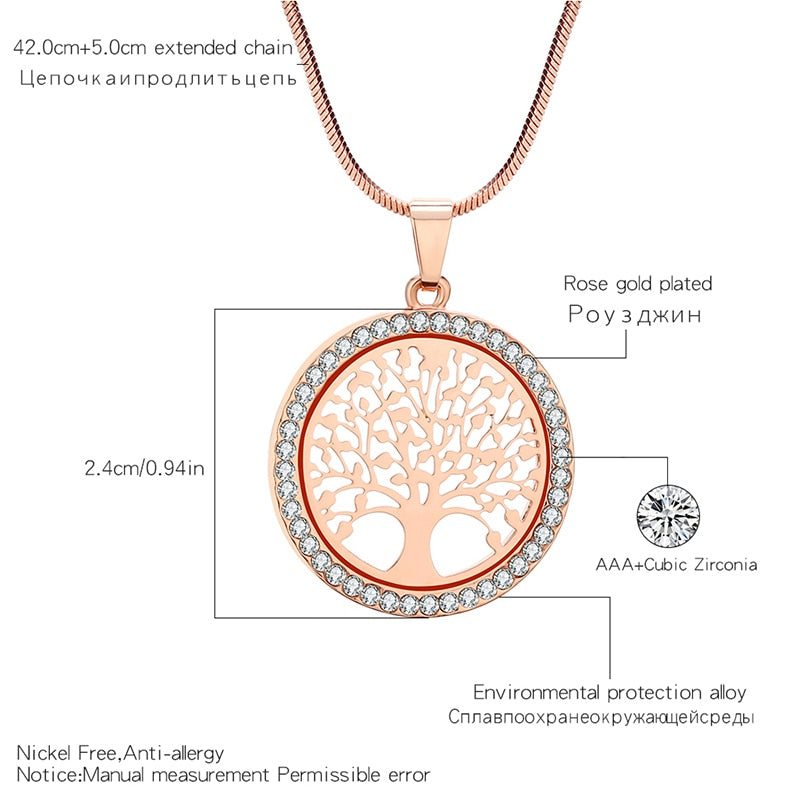 Tree Of Life Necklace - Soul & Body Connection - stilyo