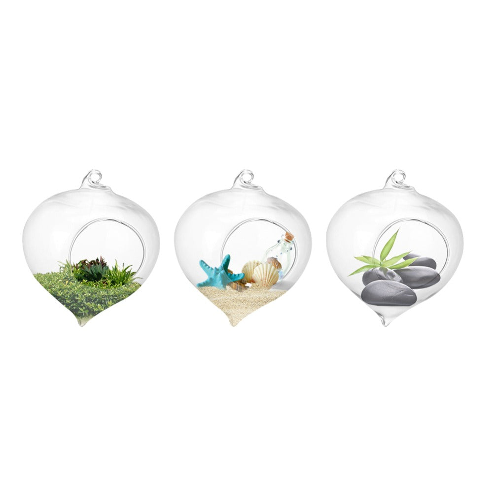 Wall Hanging Glass Plant Pot - stilyo