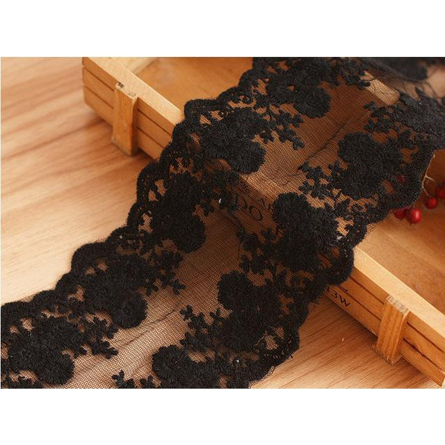 Soft Cotton Lace - 12cm Width - stilyo