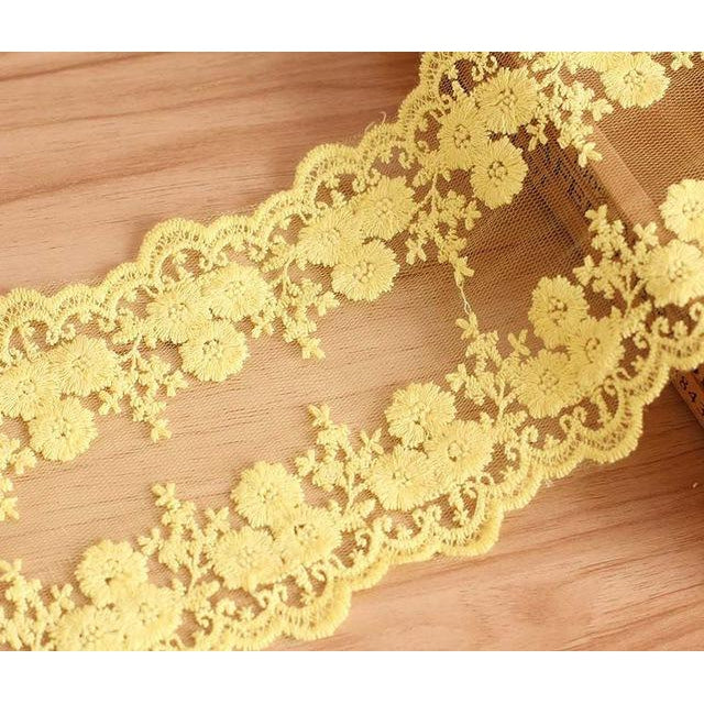 Soft Cotton Lace - 12cm Width - stilyo