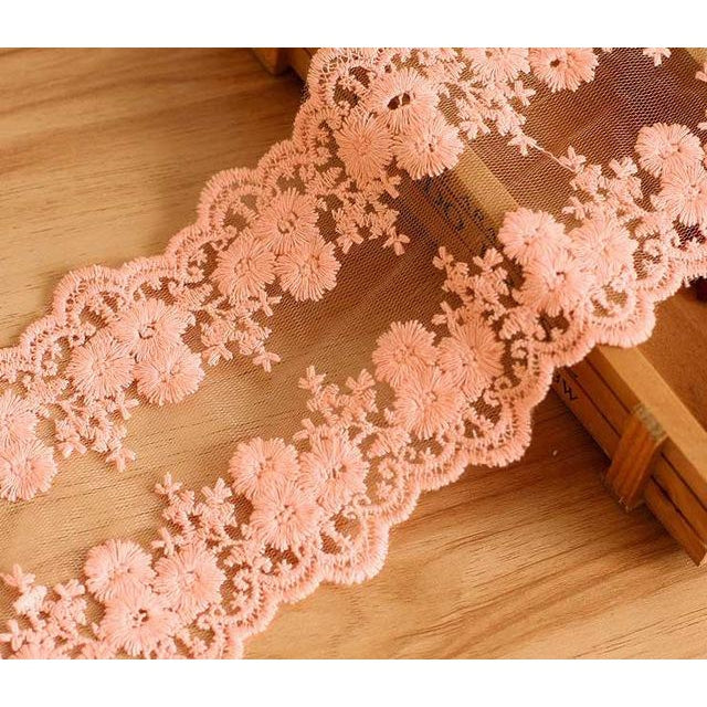 Soft Cotton Lace - 12cm Width - stilyo