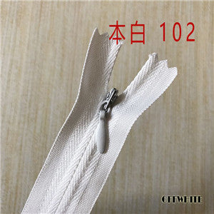 20Cm Close-End Resin Zippers for Crafts & DIY - stilyo