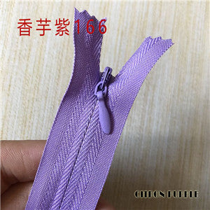 20Cm Close-End Resin Zippers for Crafts & DIY - stilyo