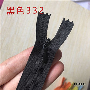 20Cm Close-End Resin Zippers for Crafts & DIY - stilyo