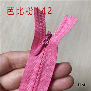 20Cm Close-End Resin Zippers for Crafts & DIY - stilyo