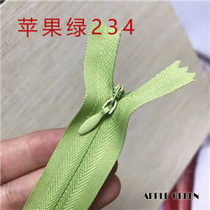 20Cm Close-End Resin Zippers for Crafts & DIY - stilyo