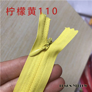 20Cm Close-End Resin Zippers for Crafts & DIY - stilyo