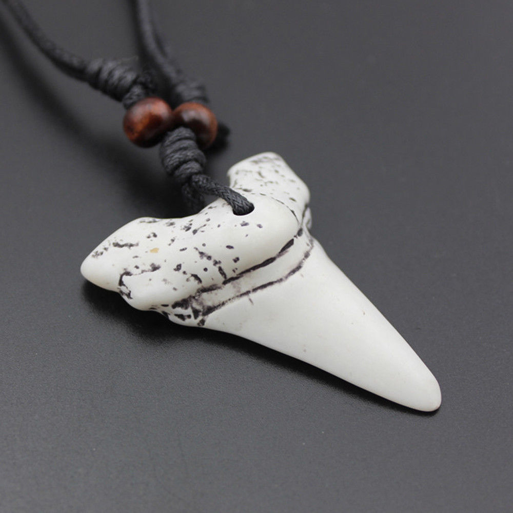 Authentic White Shark Tooth Necklace - stilyo