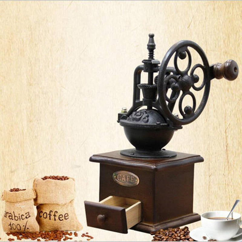 Retro Style Antique Coffee Grinder - stilyo