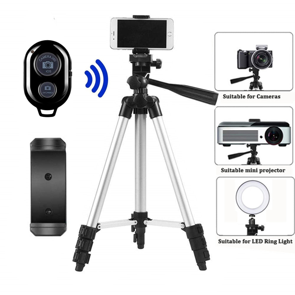 Lightweight Travel Tripod - Phone and Camera - stilyo